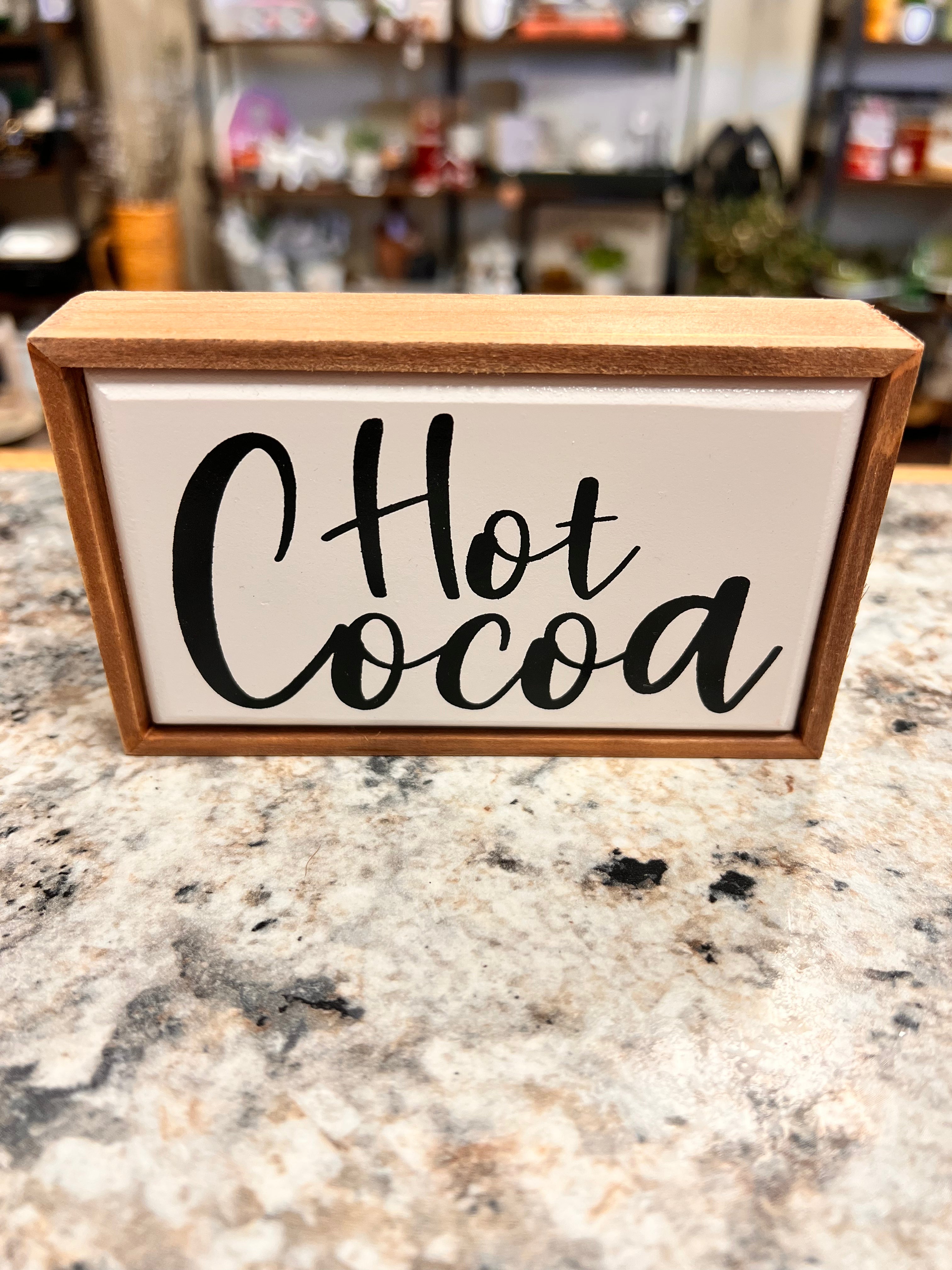 Hot Cocoa Sign