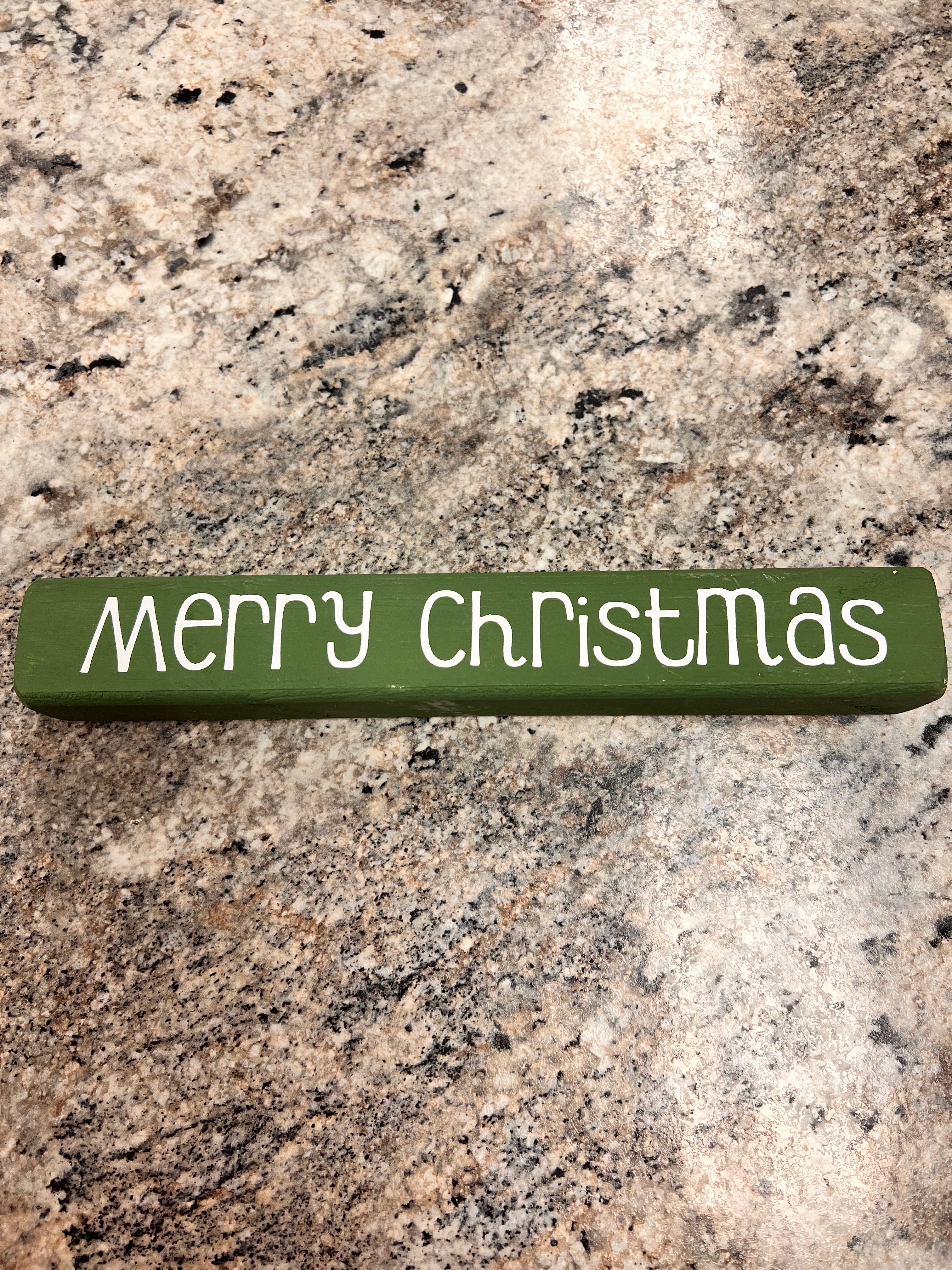 Merry Christmas Sign