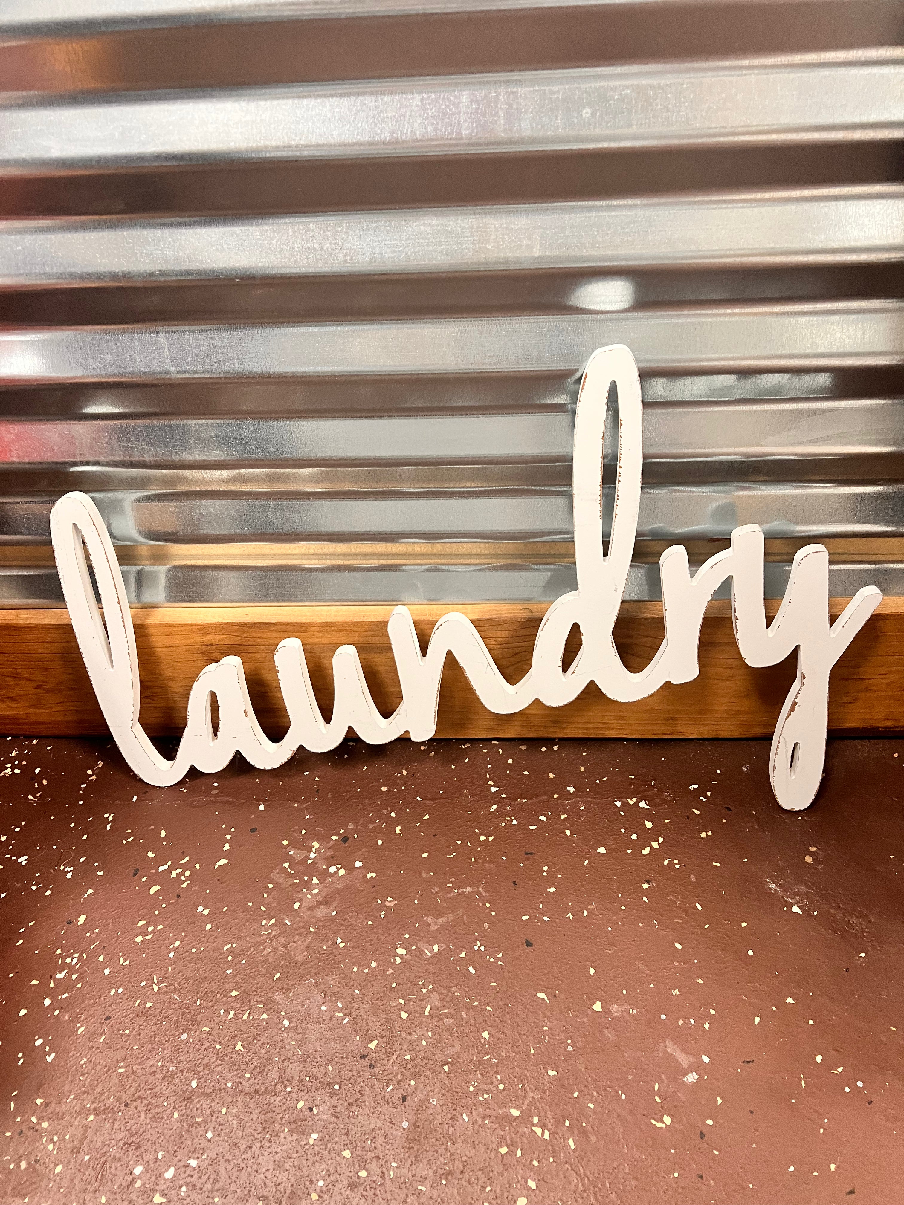 Laundry Sign