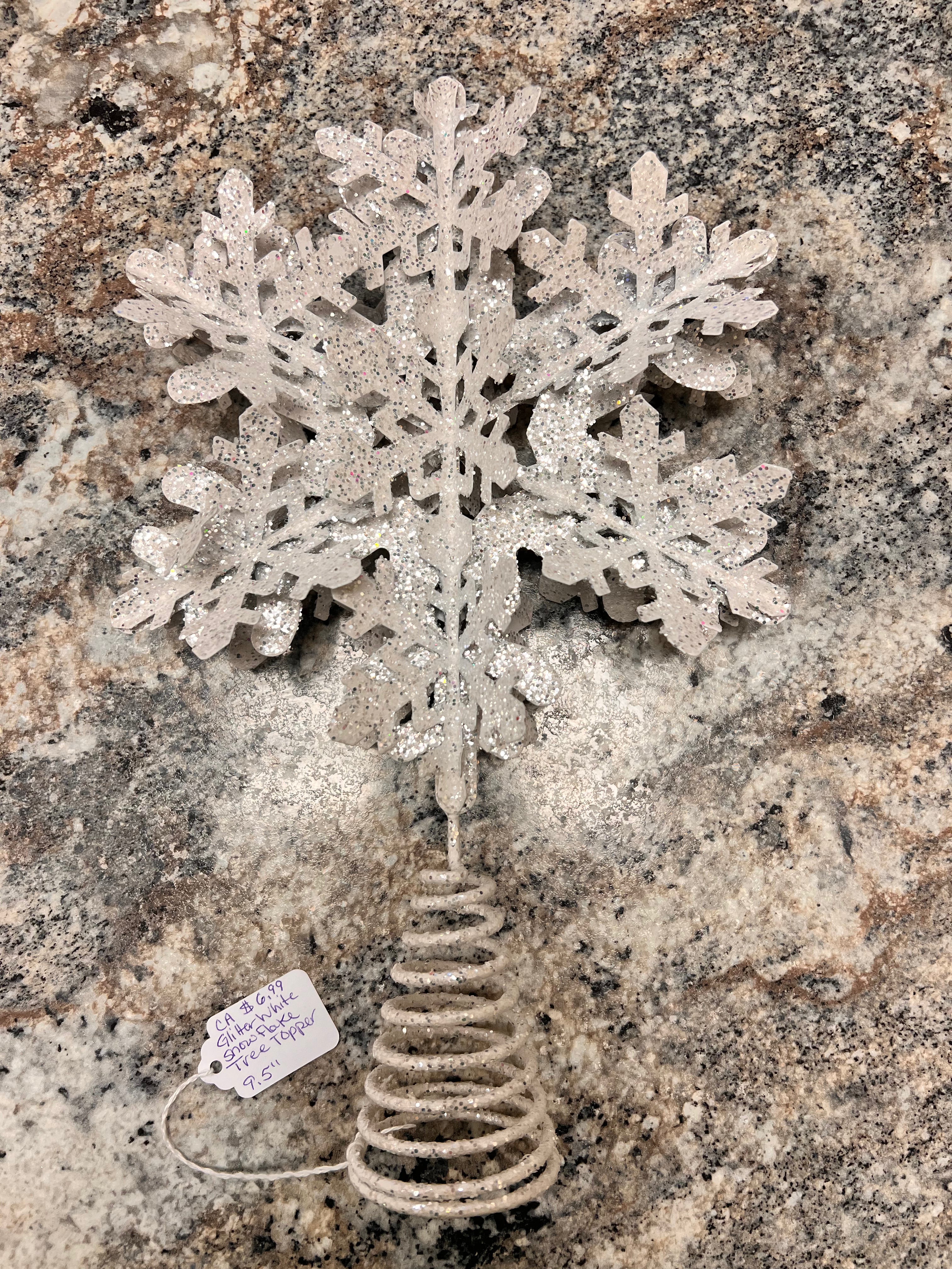 Snowflake Tree Topper