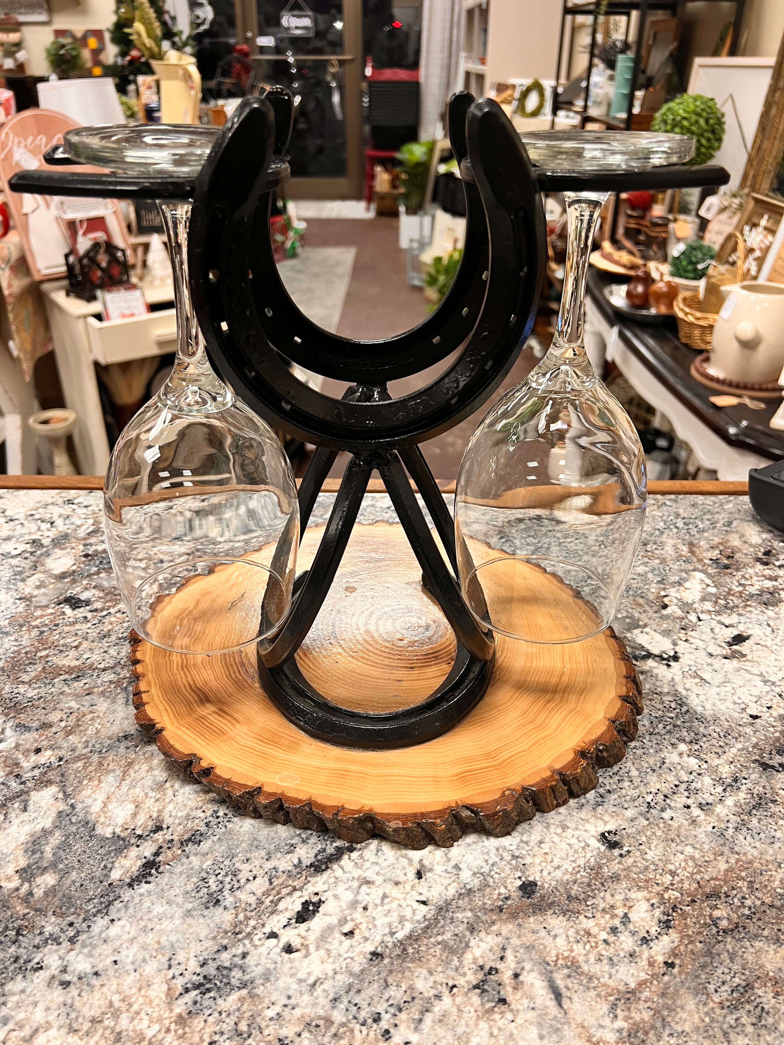 Rustic Wine Holder
