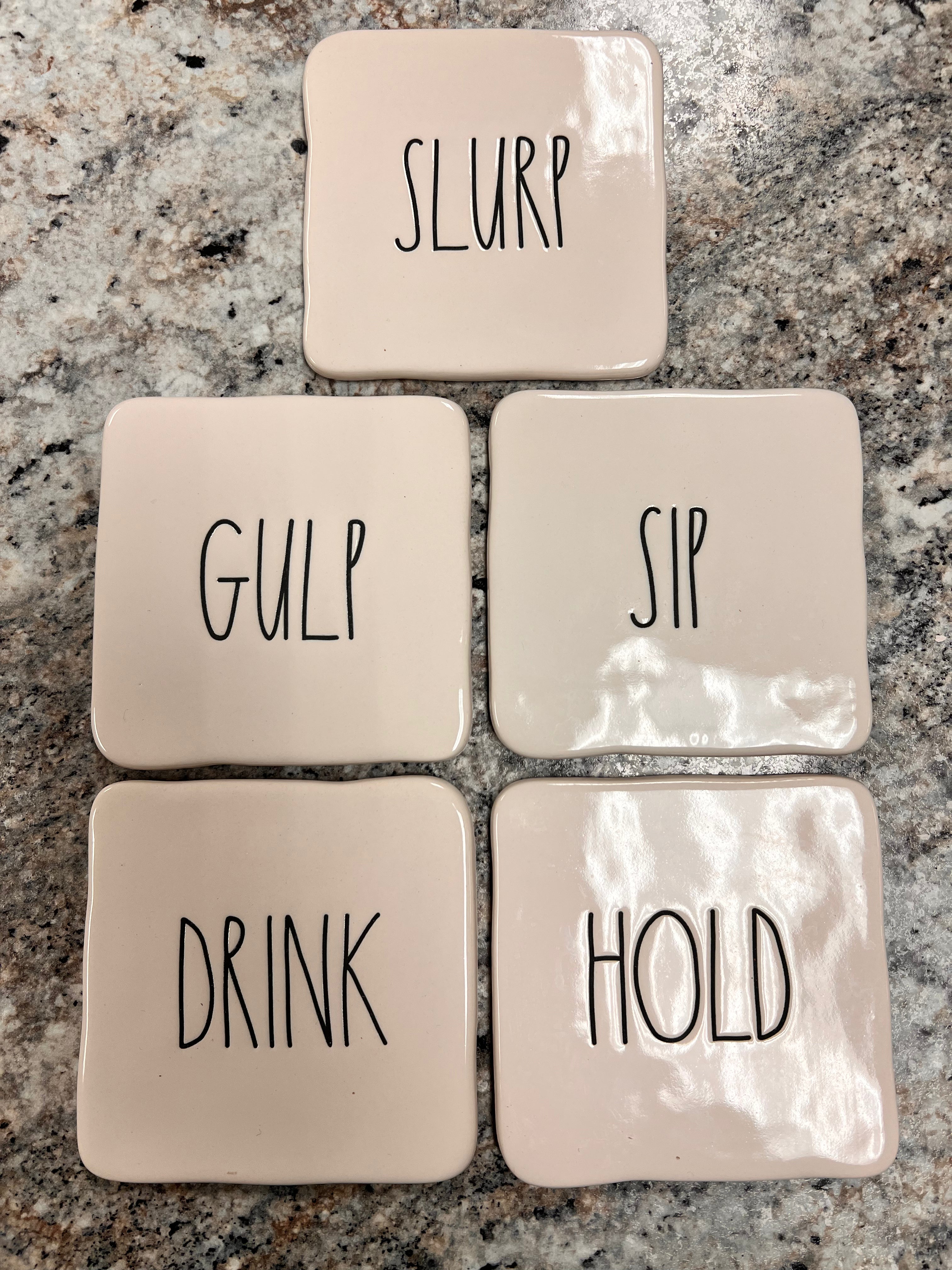 Rae Dunn Coaster Set