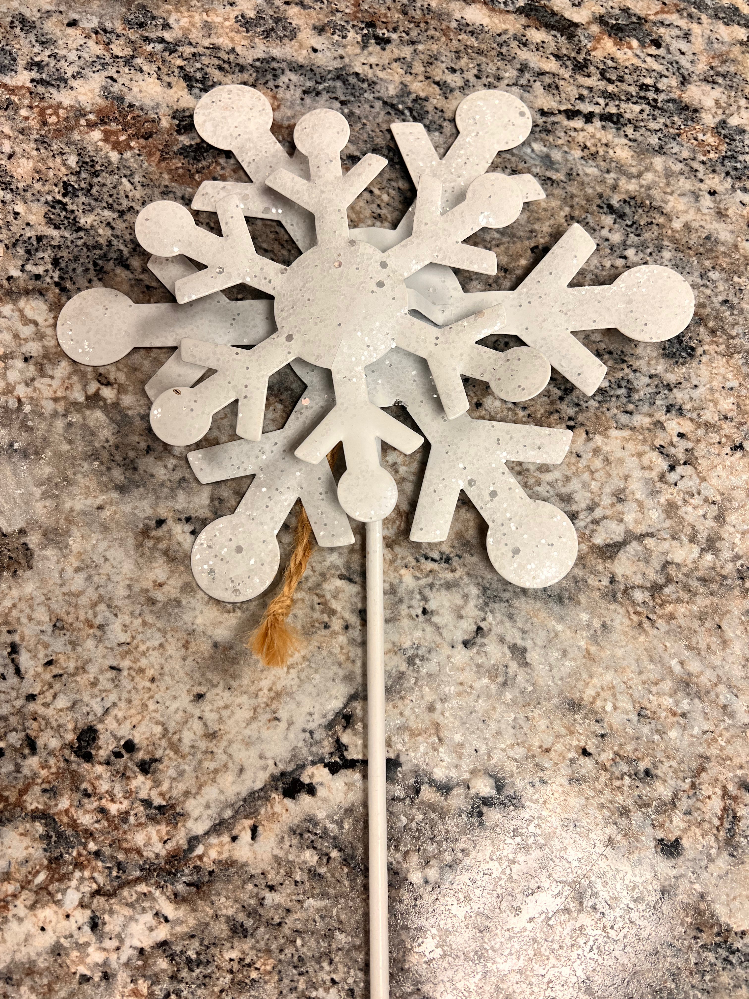 Snowflake Yard Decor