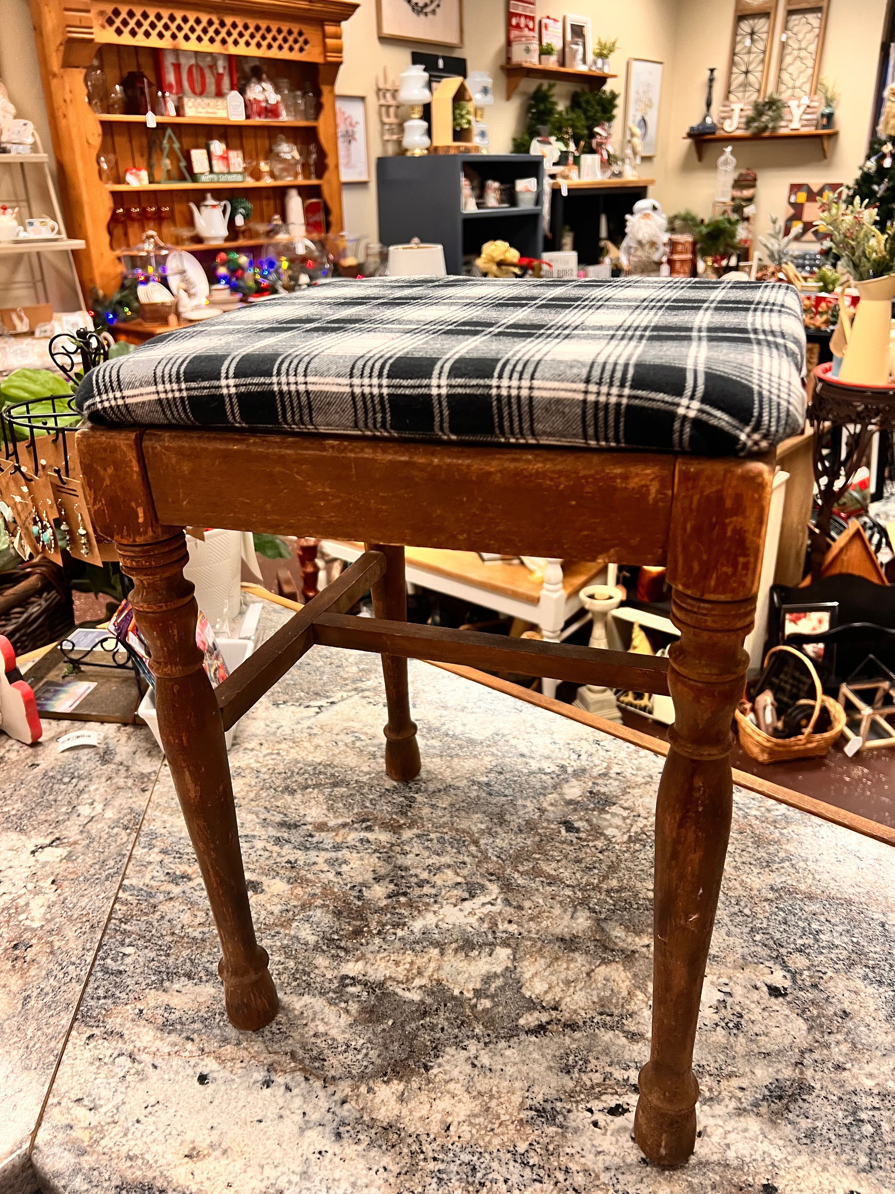 Refinished Foot Stool