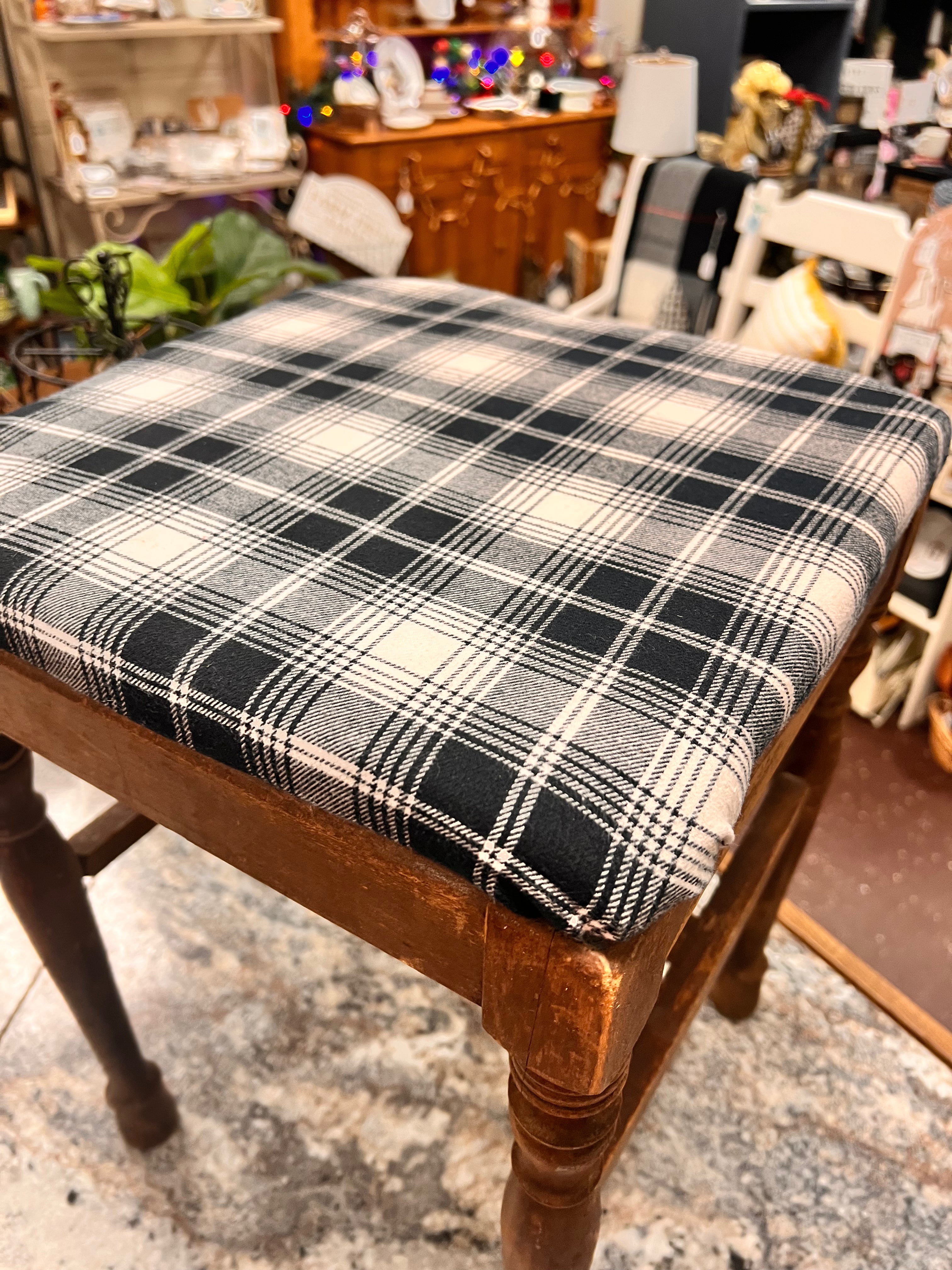 Refinished Foot Stool