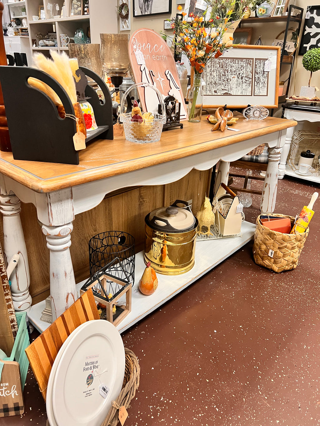 Refinished Sofa Table