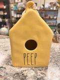 Yellow Birdhouse