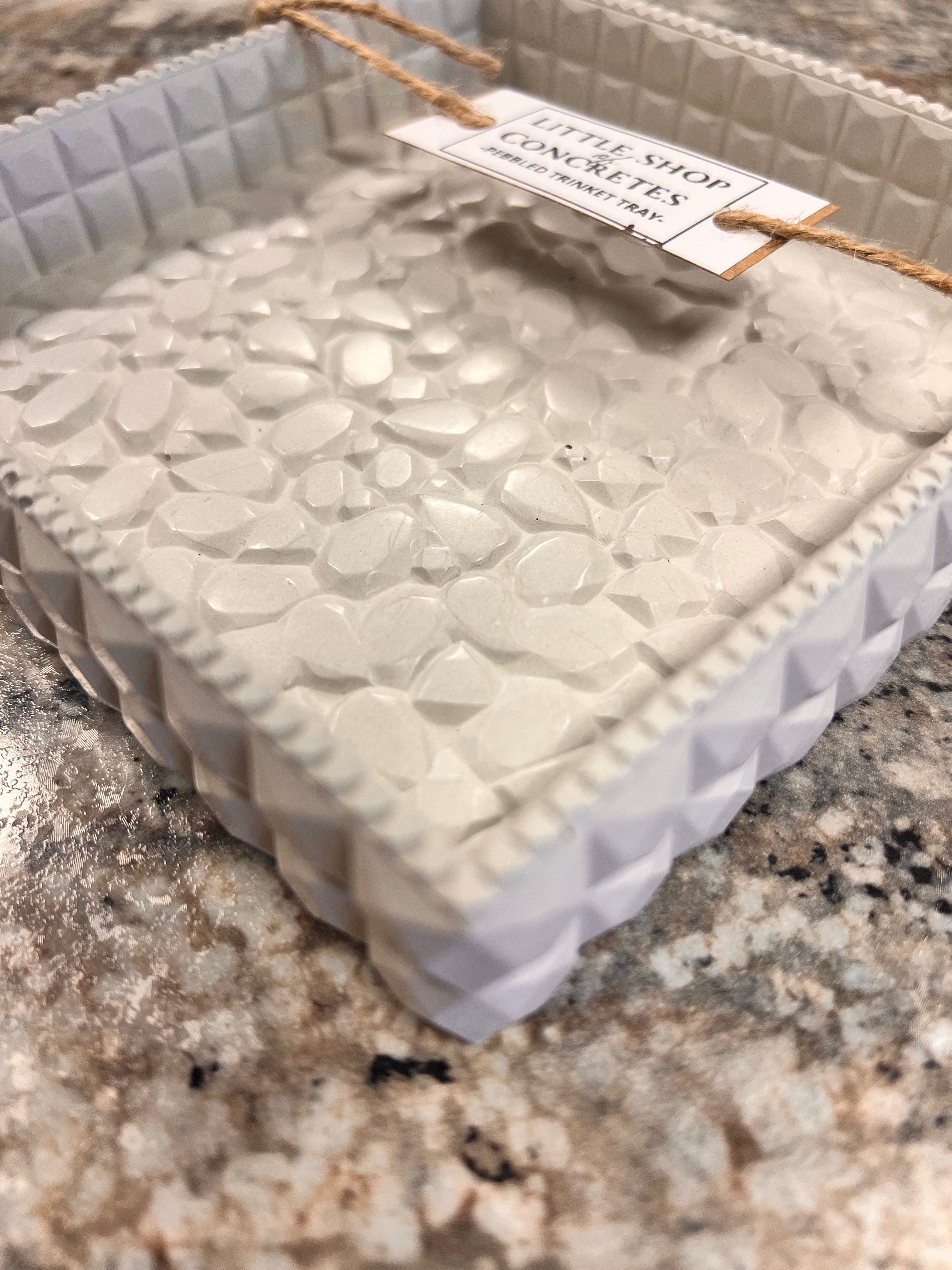 Pebbled Trinket Tray