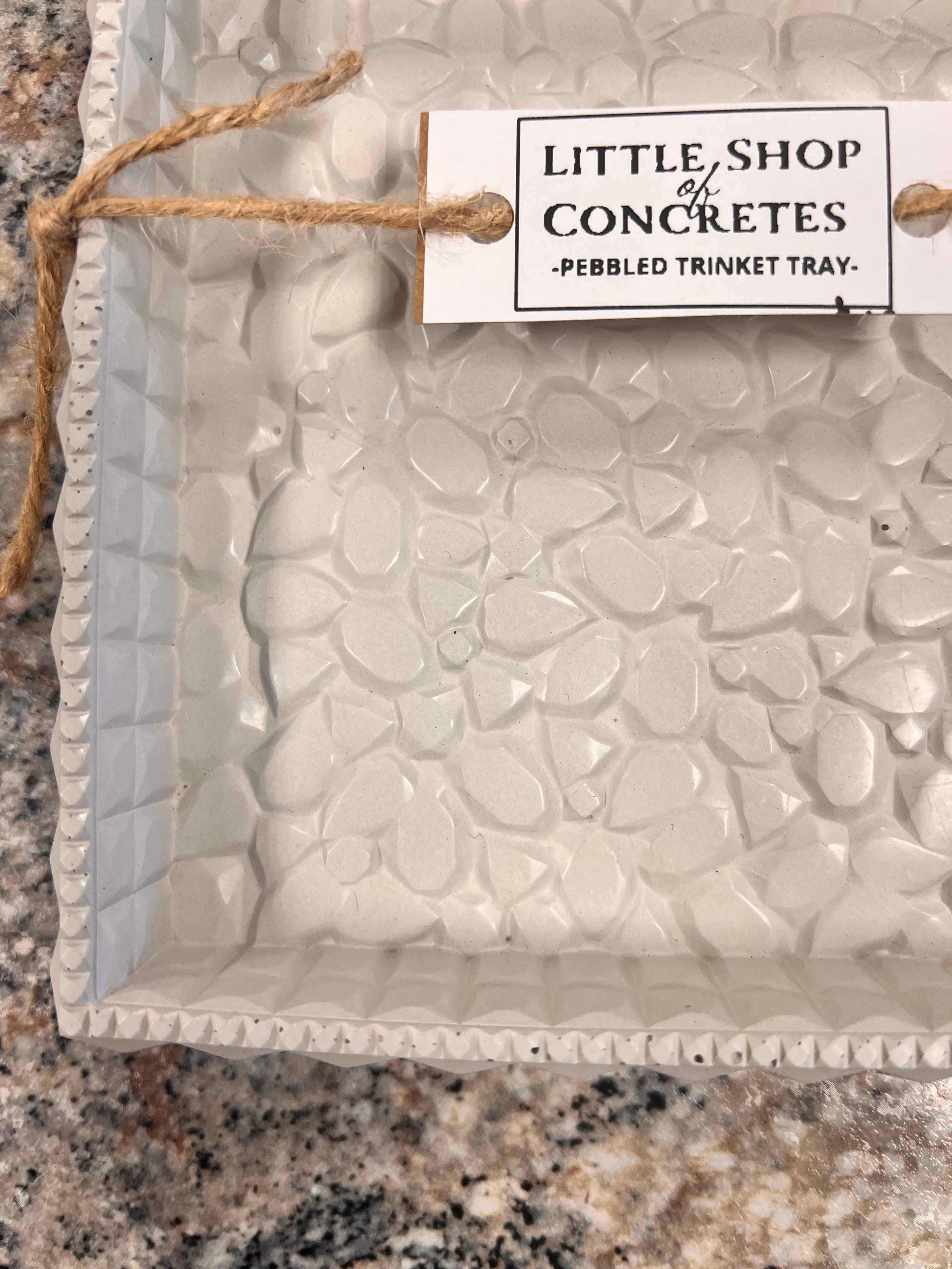 Pebbled Trinket Tray