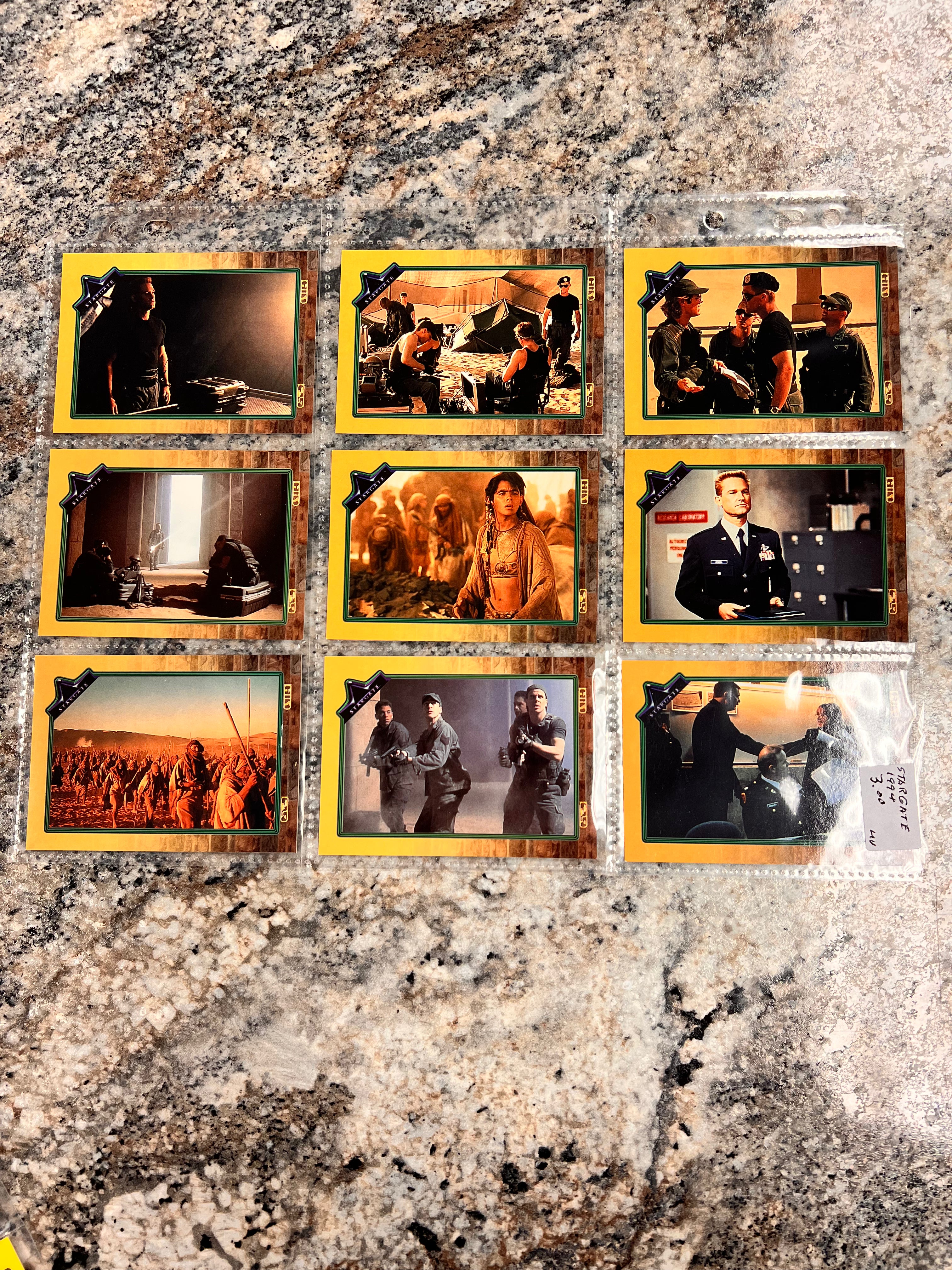 1994 Stargate Cards