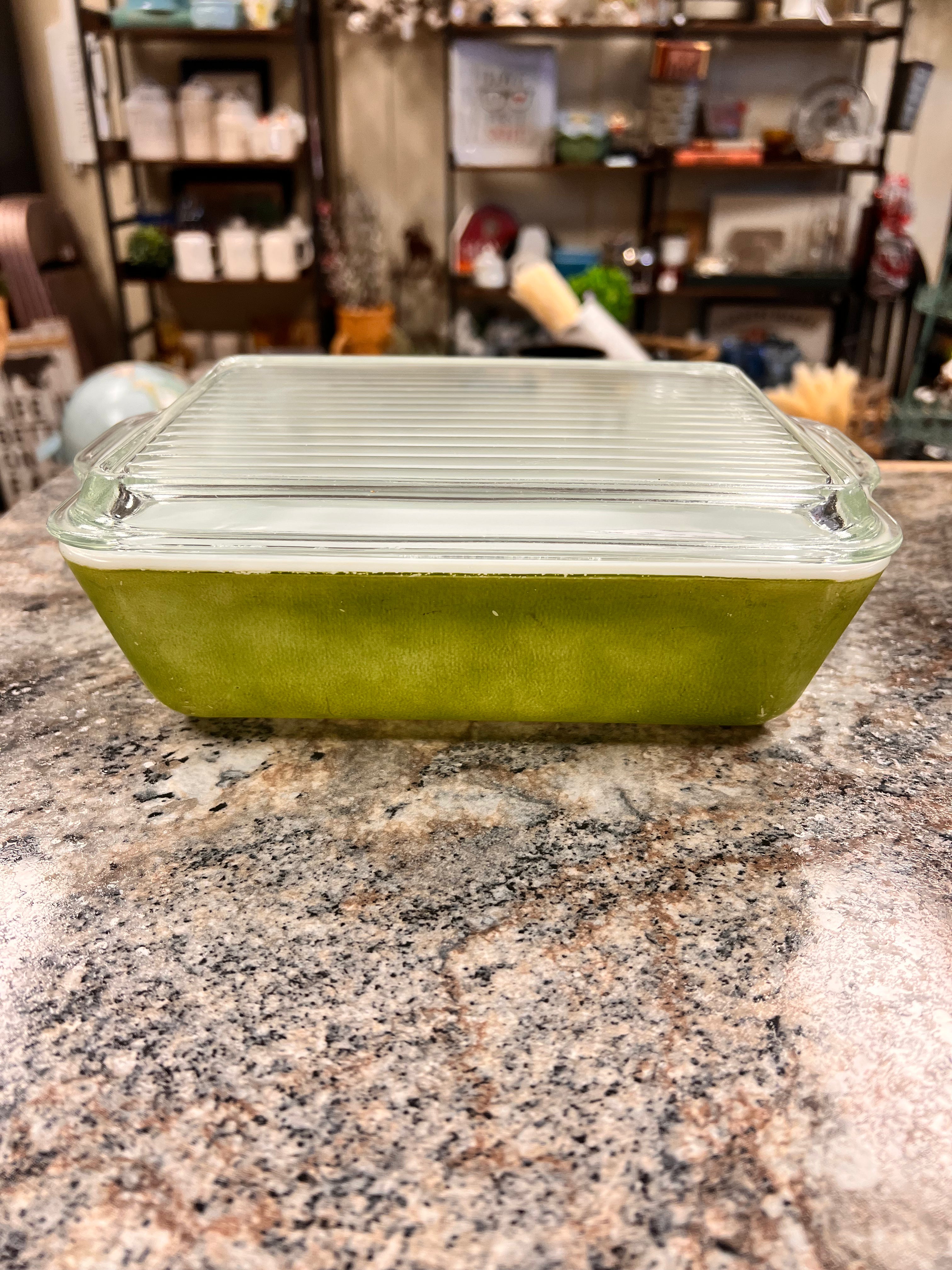 Green Pyrex