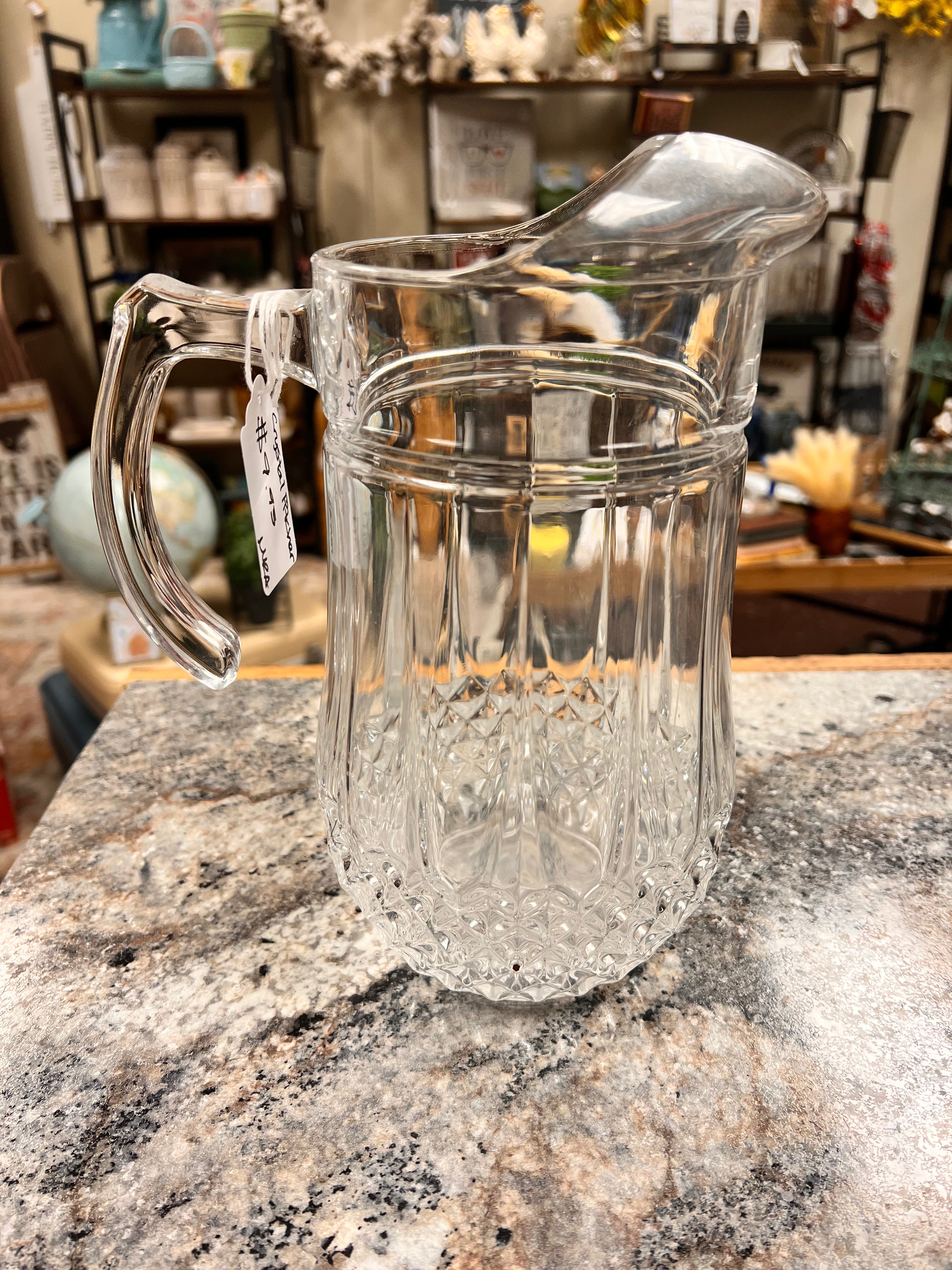 Crystal Pitcher