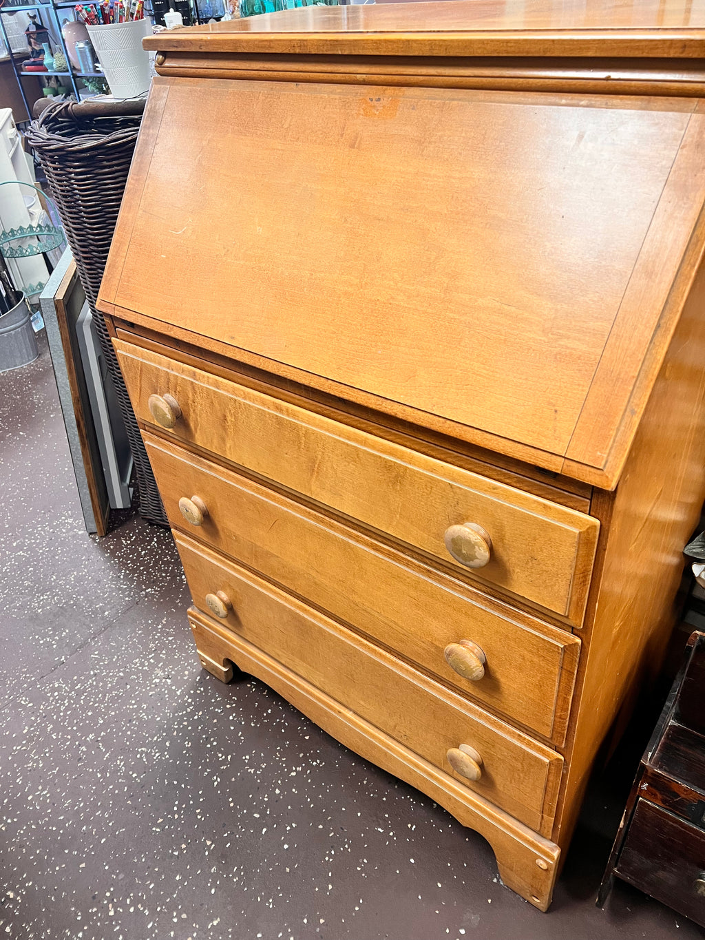 Maple Secretary Desk