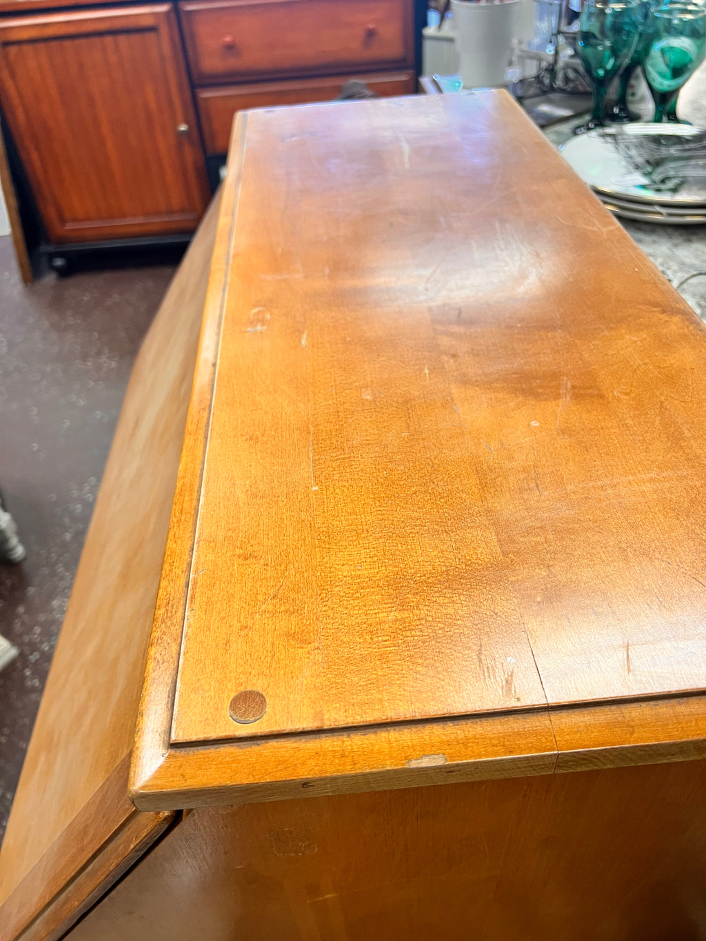 Maple Secretary Desk