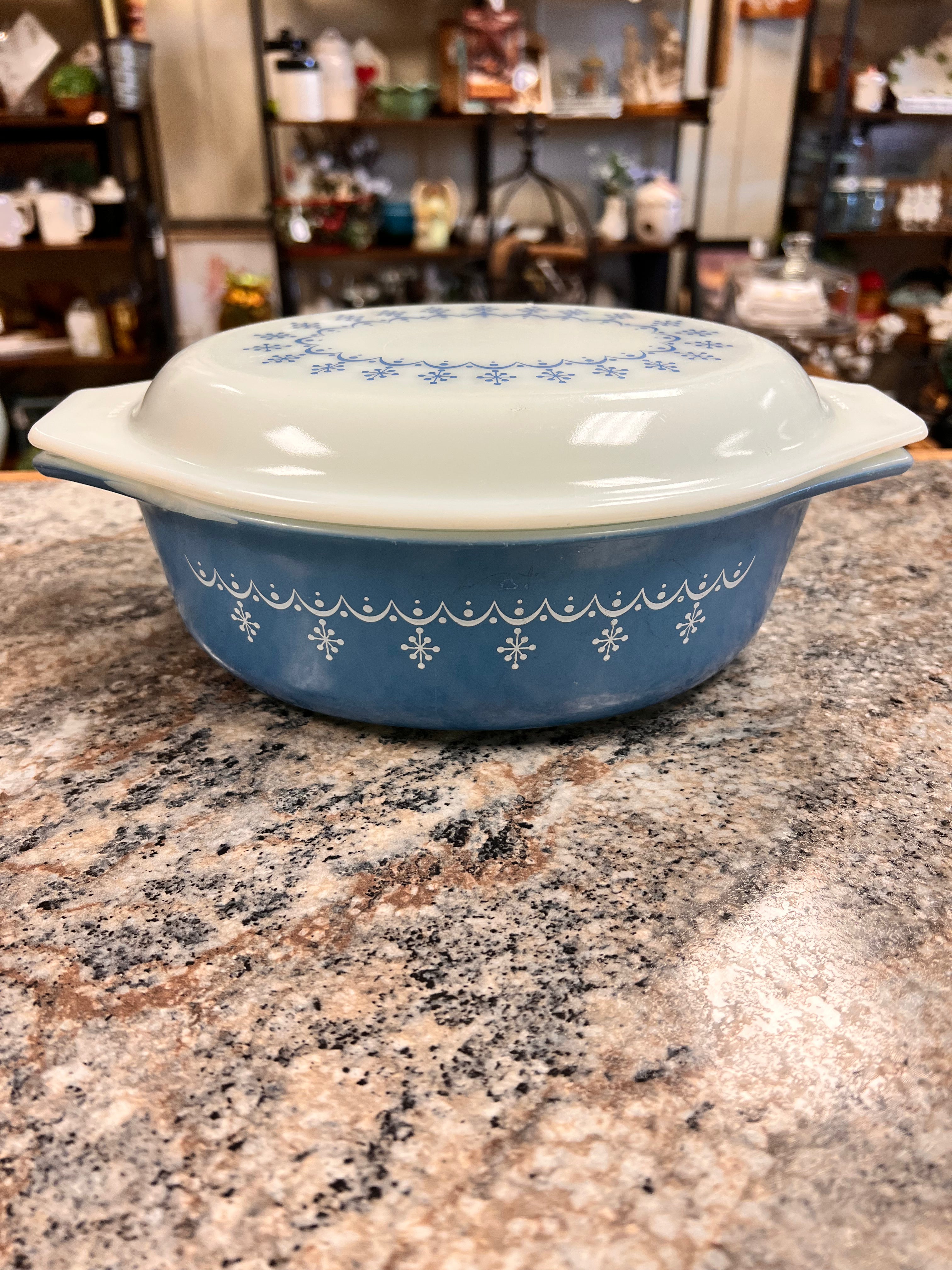 Blue Pyrex