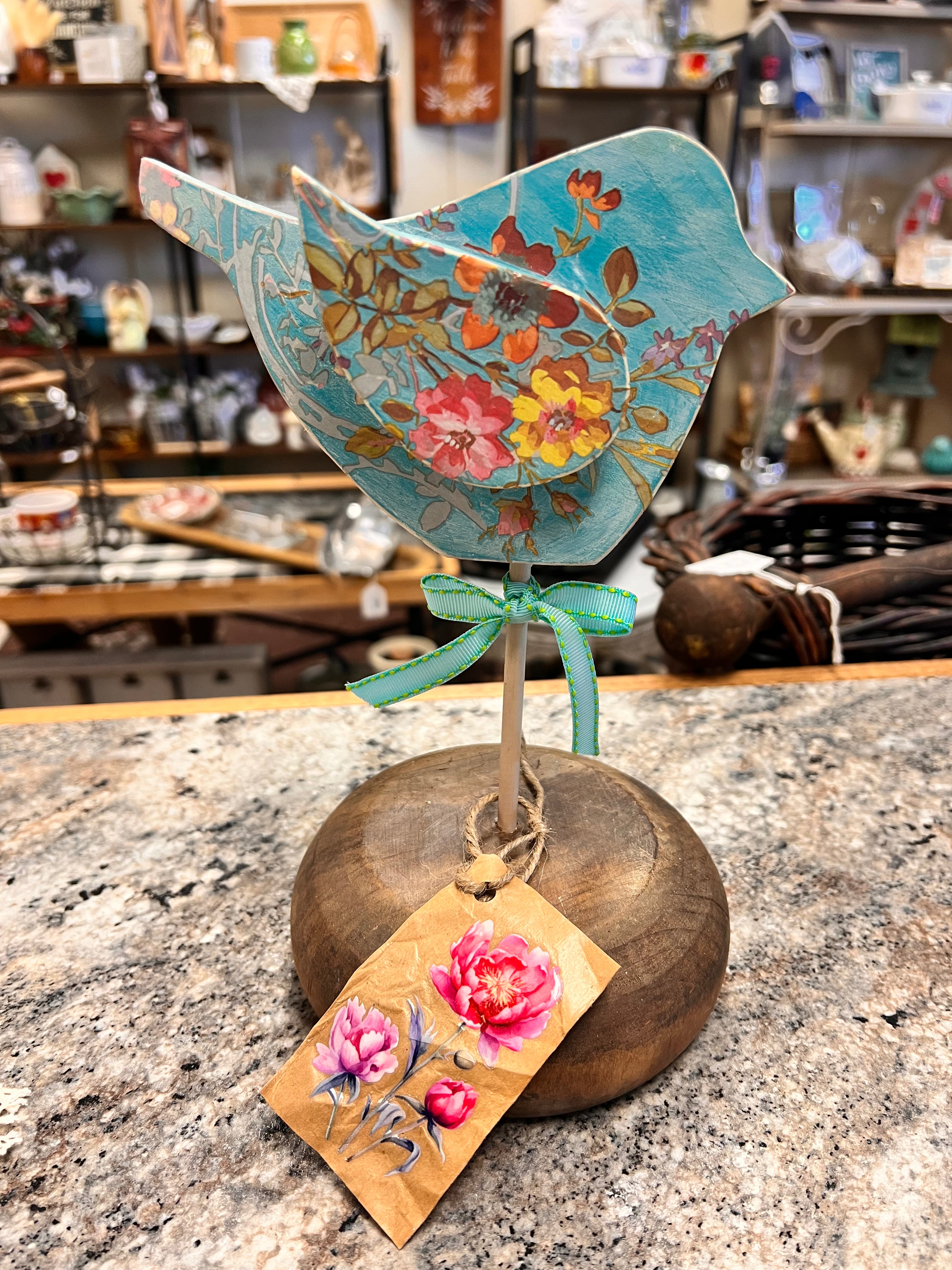 Handmade Bird Decor