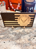 Air Force Wood Flag