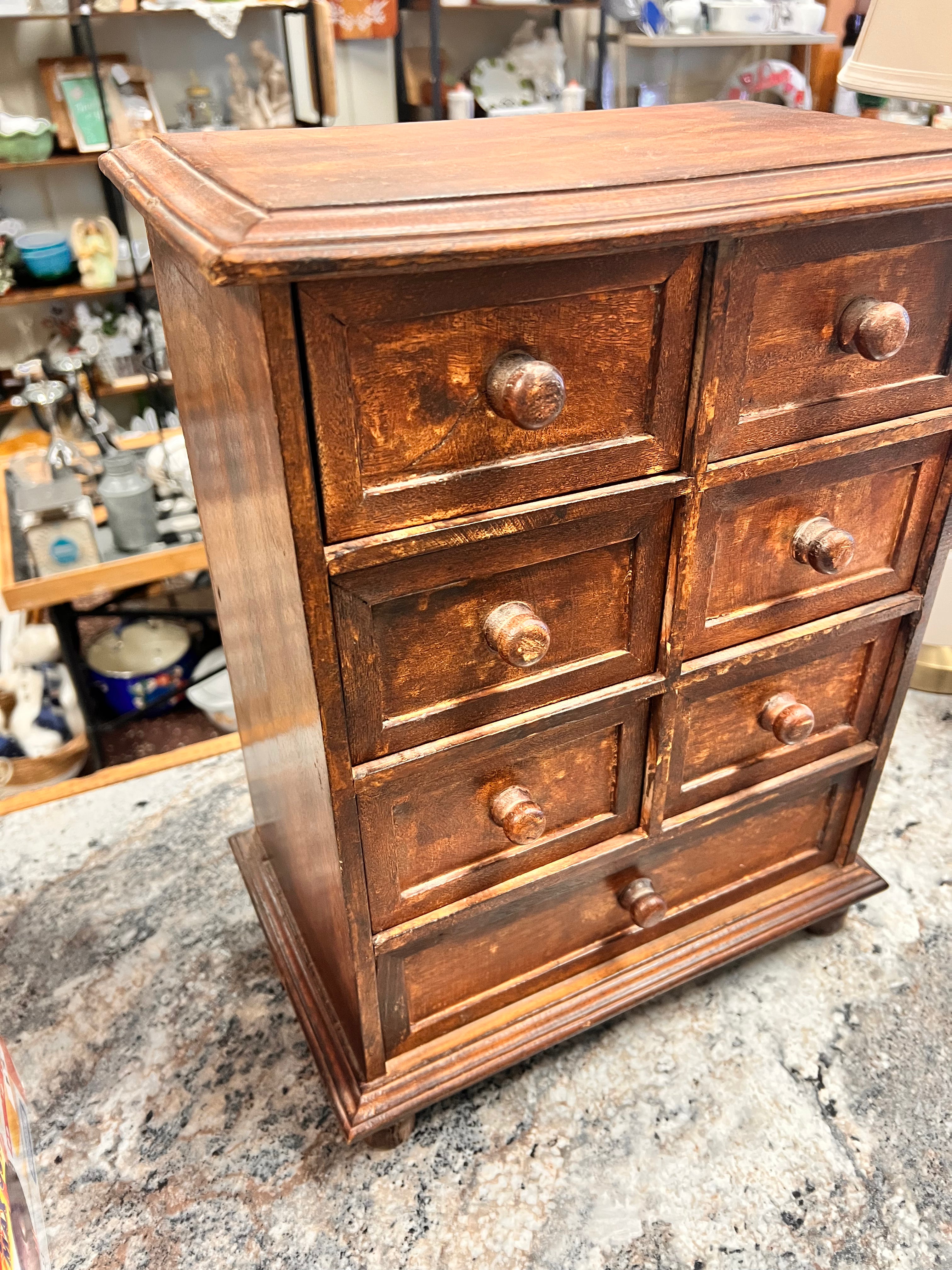 Vintage Apothecary Cabinet