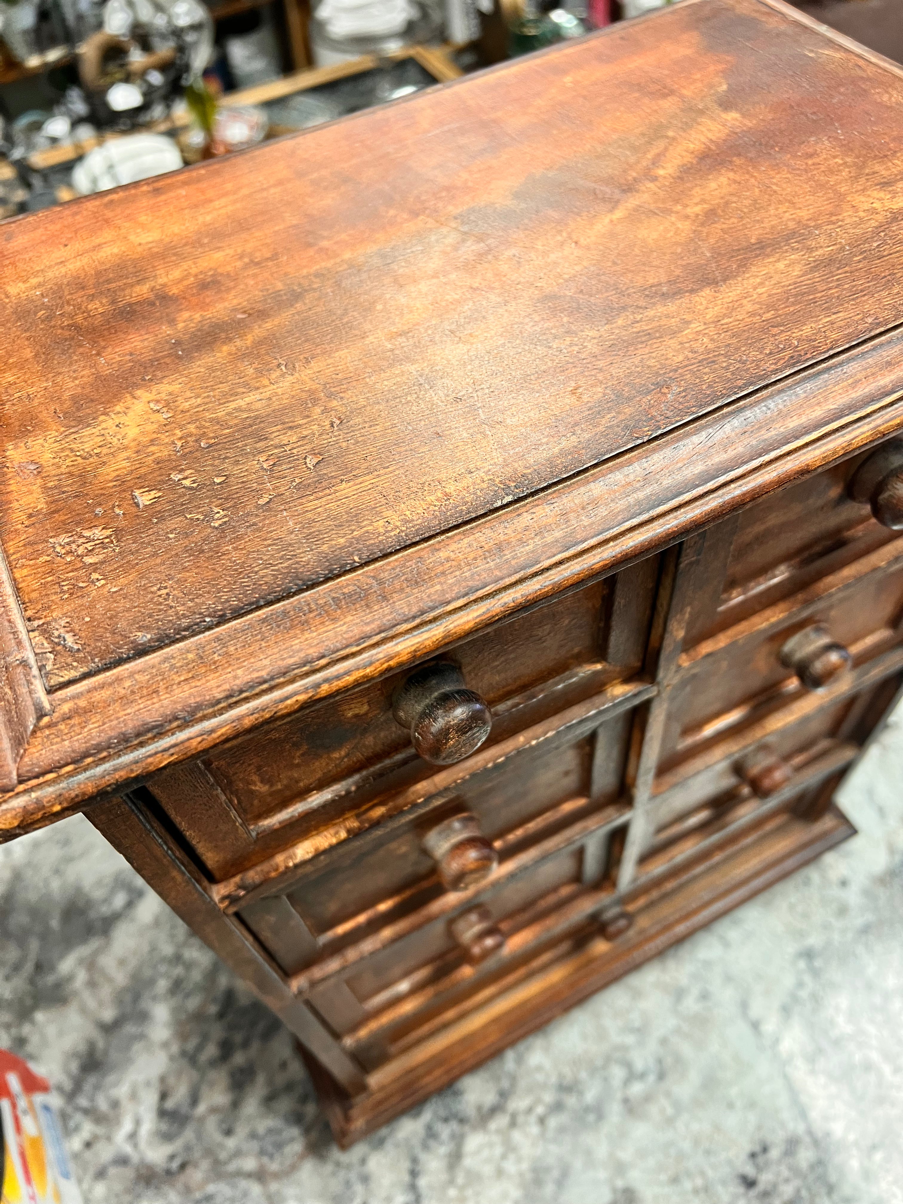Vintage Apothecary Cabinet