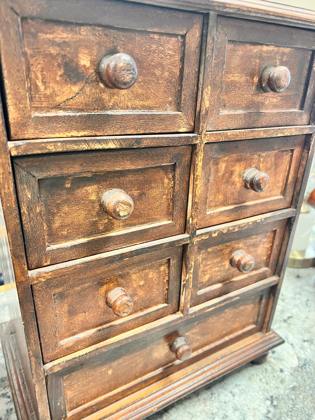 Vintage Apothecary Cabinet