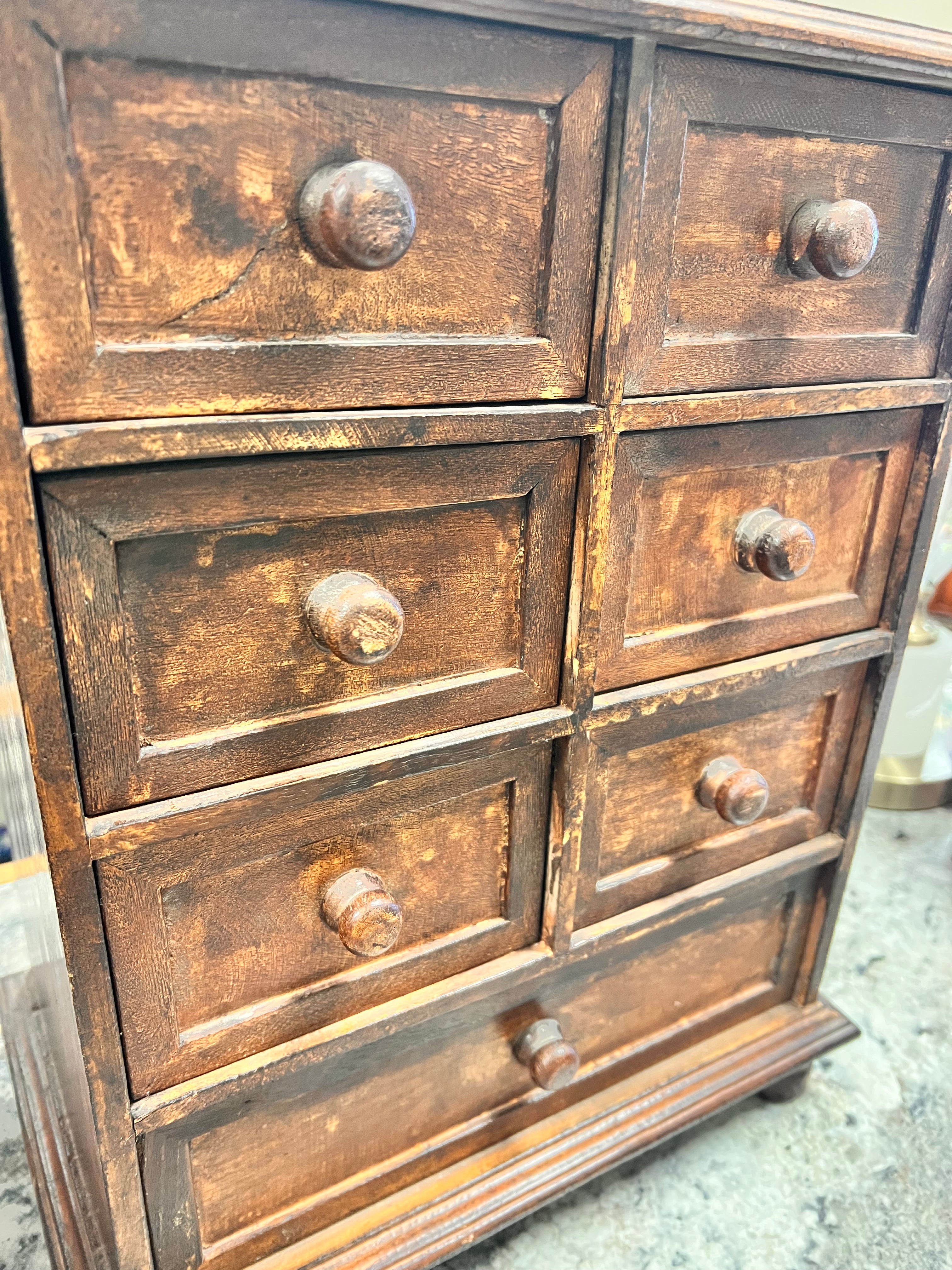 Vintage Apothecary Cabinet