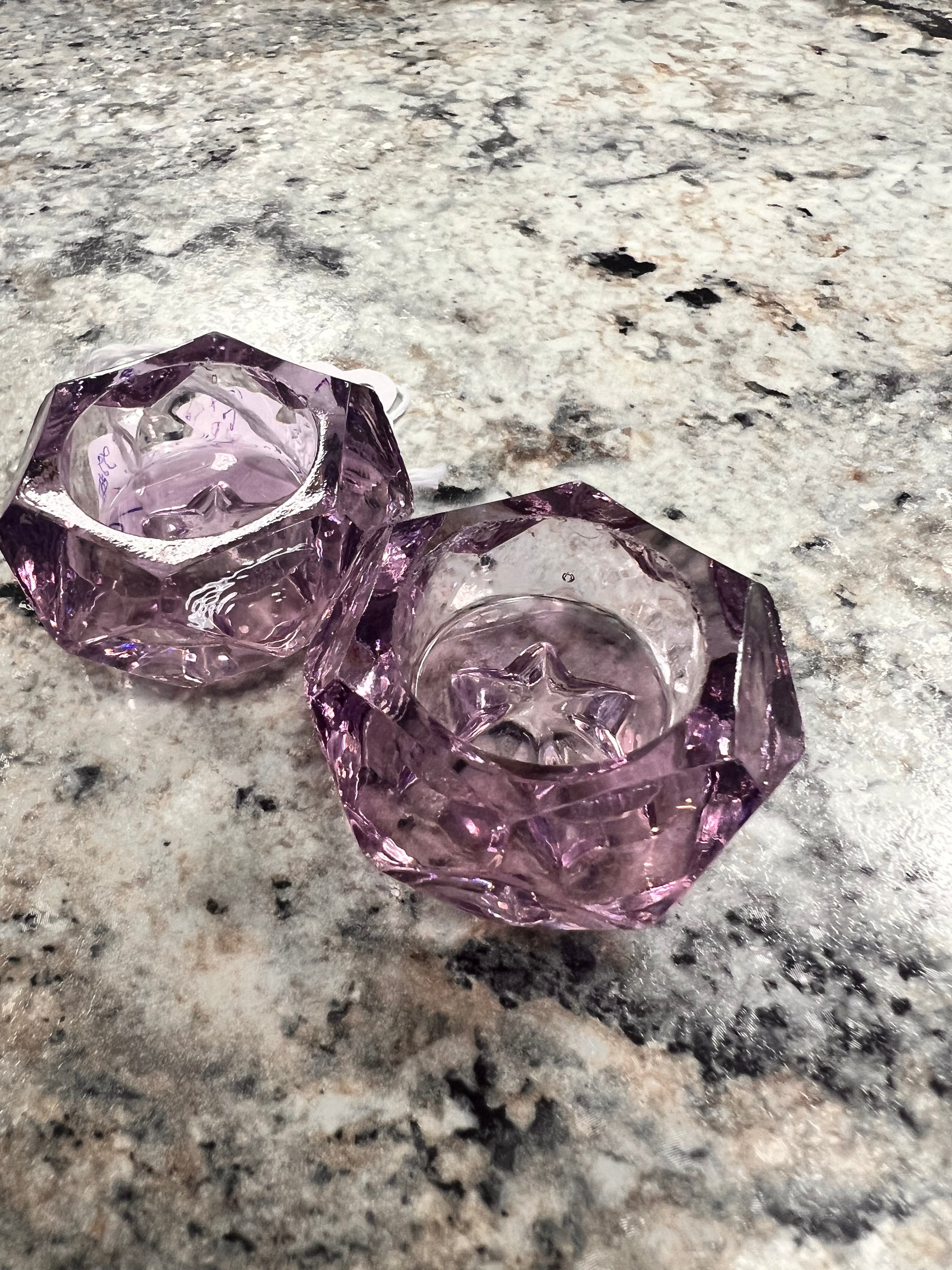 Purple Salt Cellars