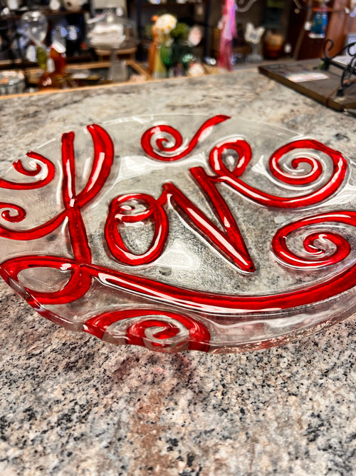 11” Love Plate