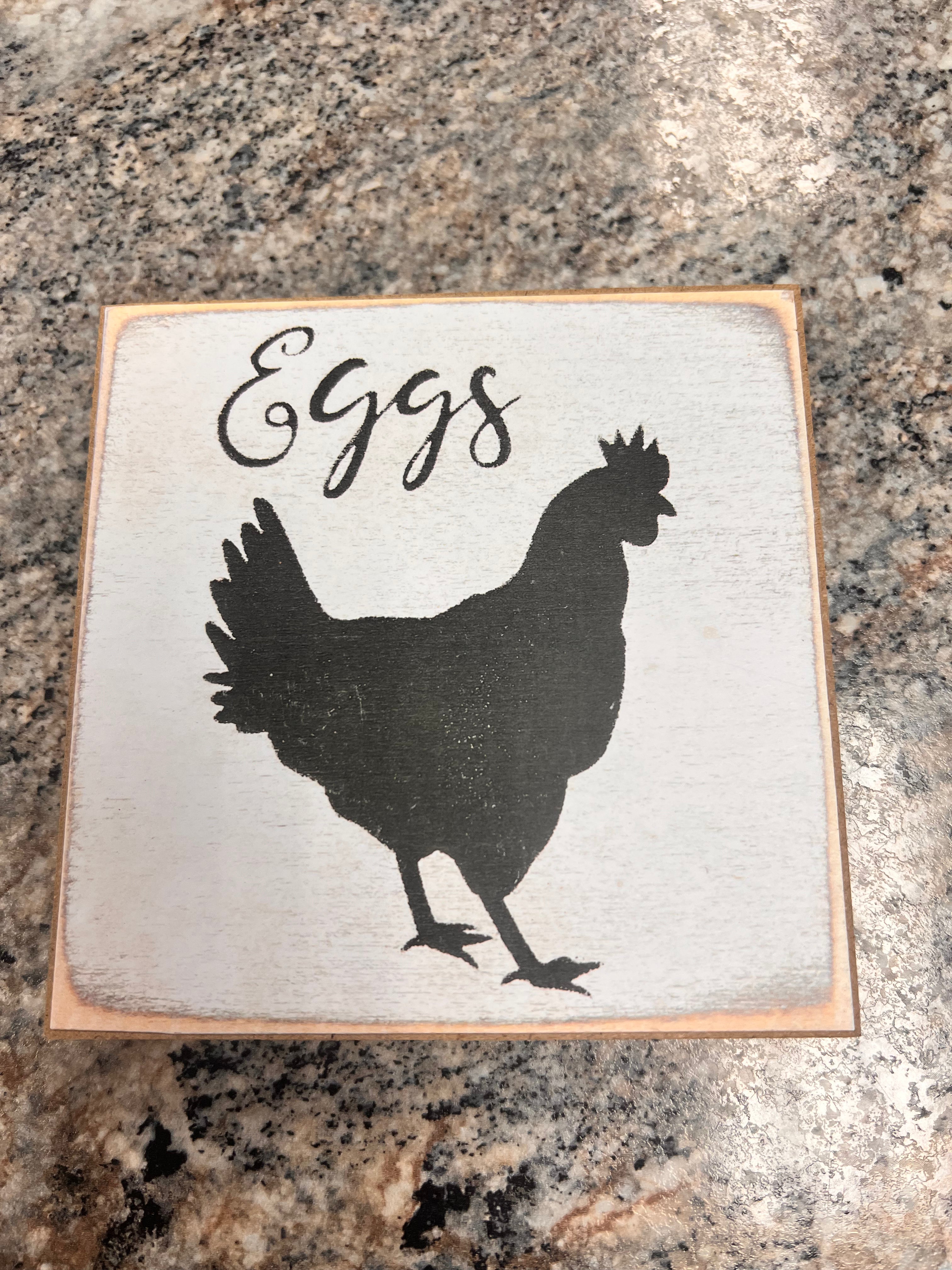 Egg Sign
