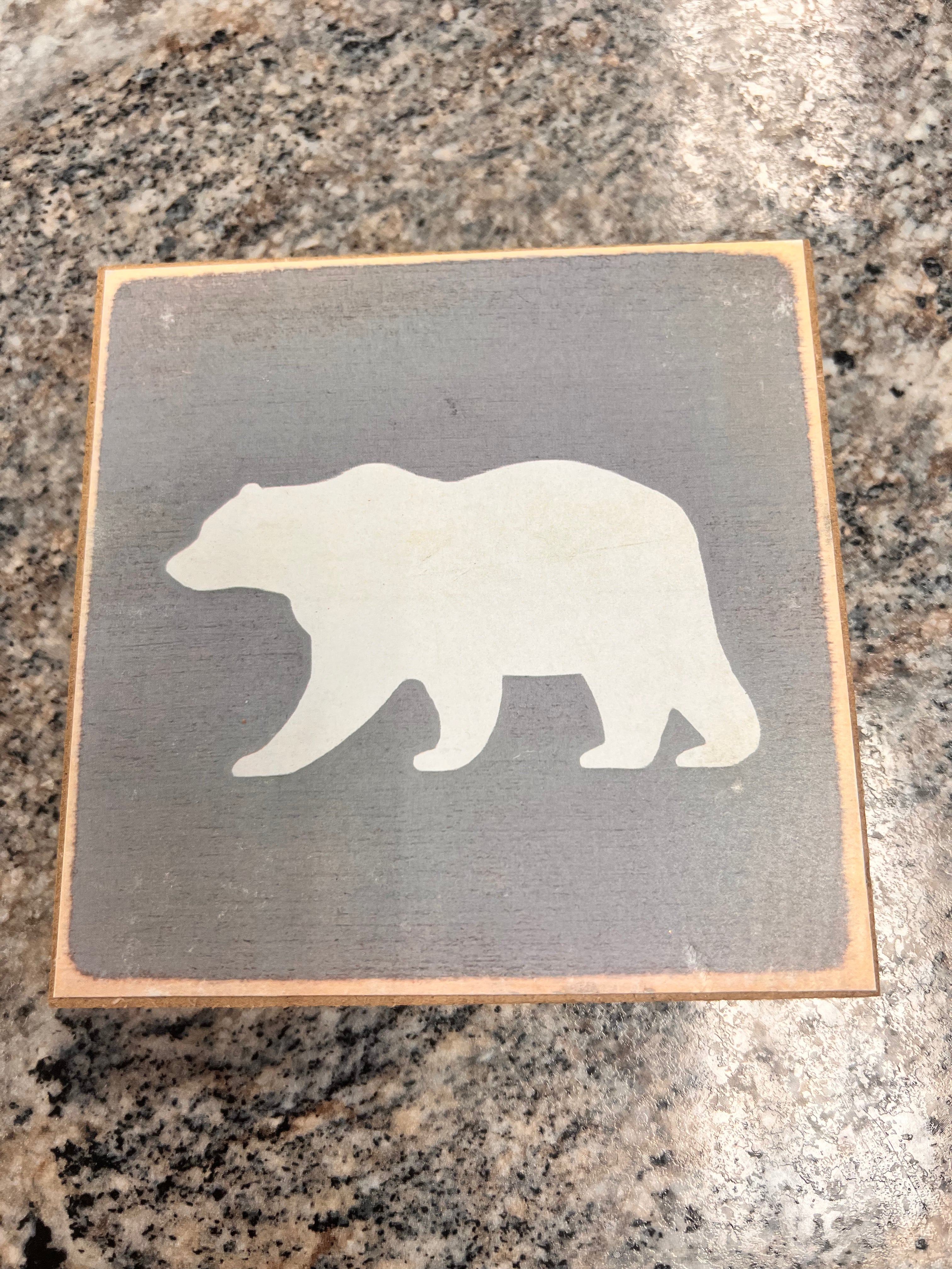 Bear Sign
