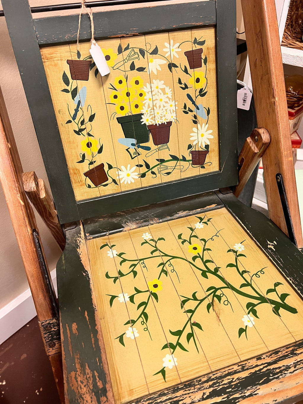 Hand Painted Chair
