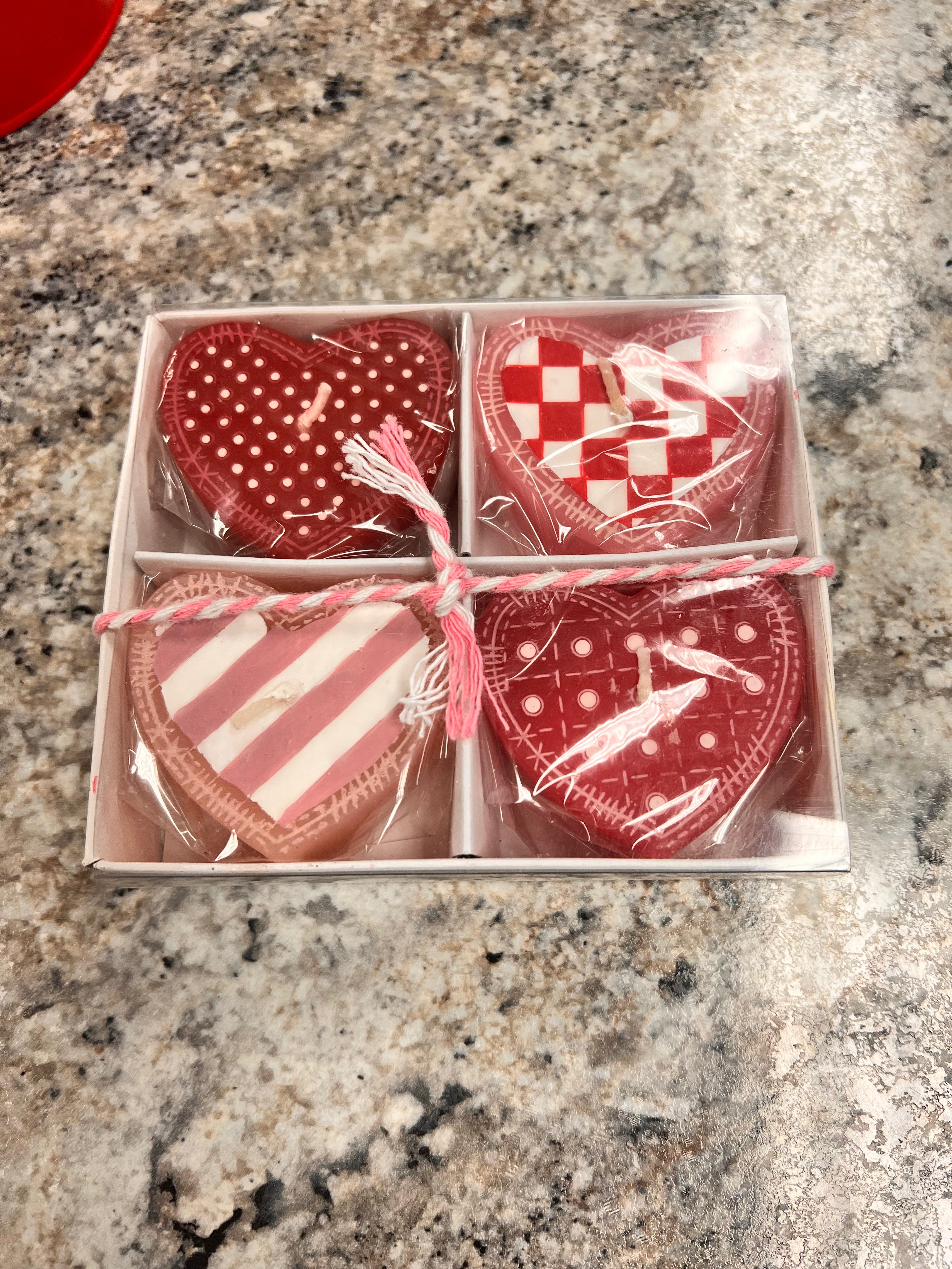 Heart Candle Set