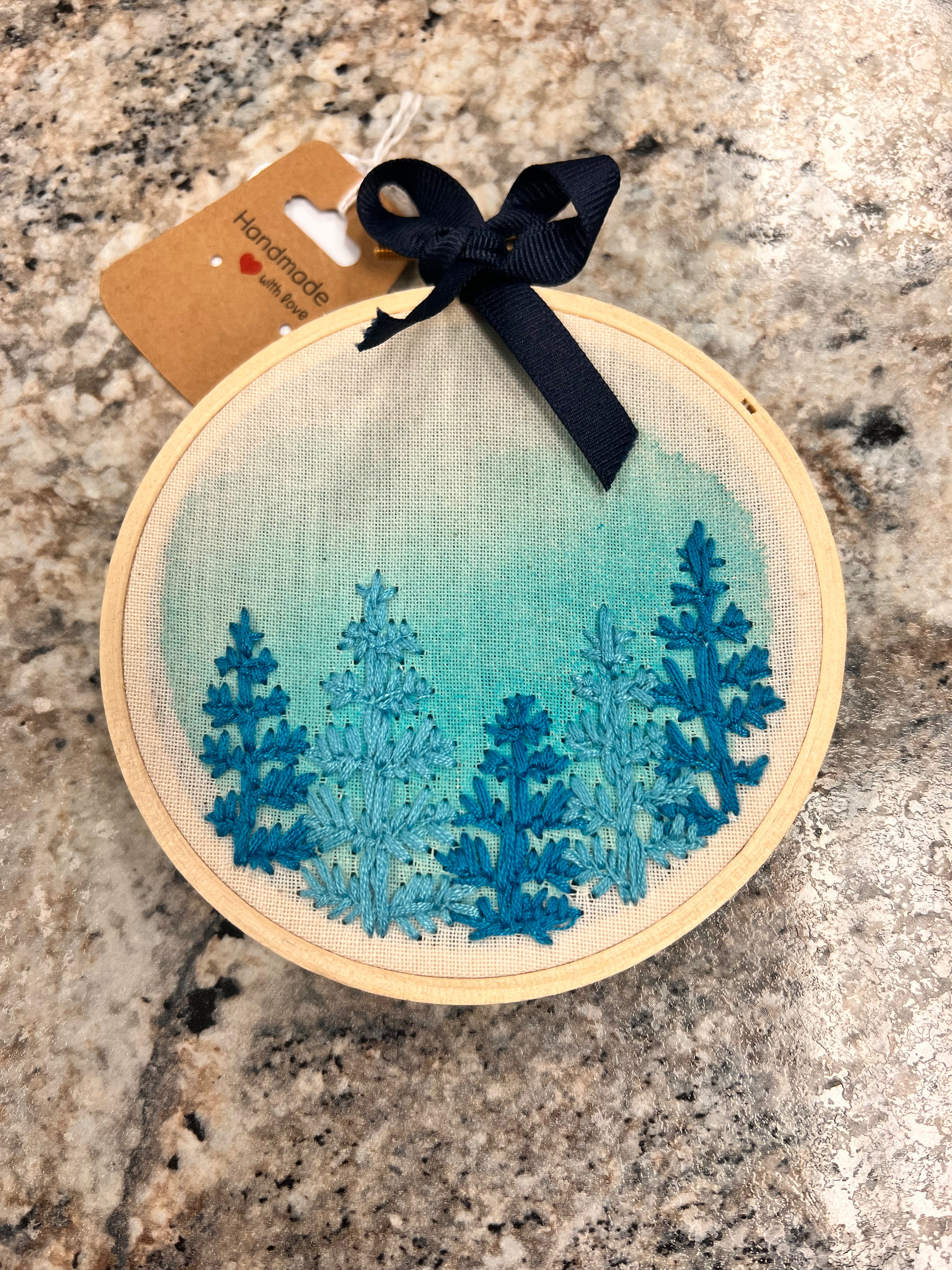 Cross-stitch Blue