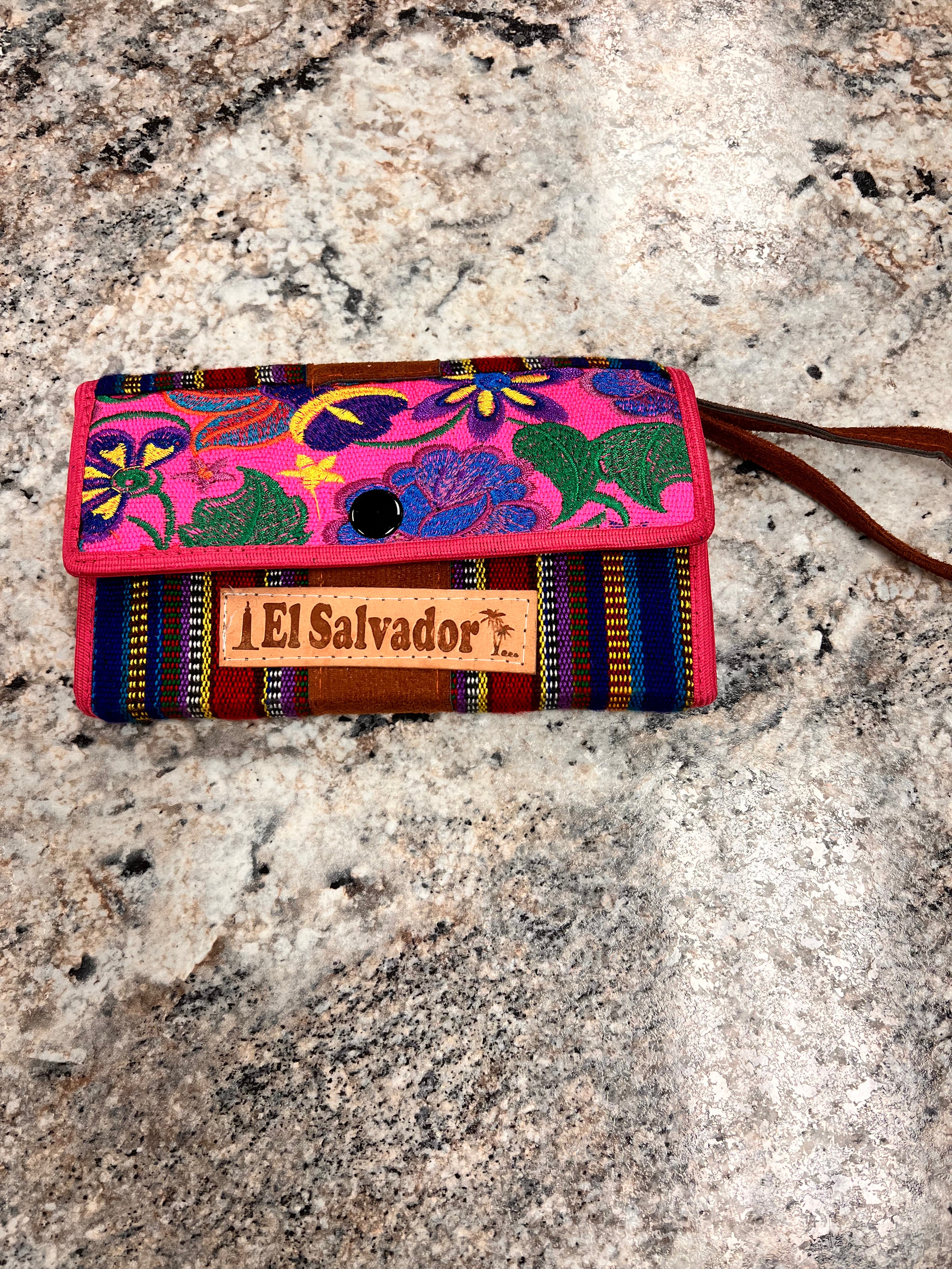 Embroidered Wallet